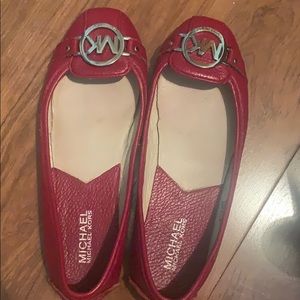 Michael Kors leather flats